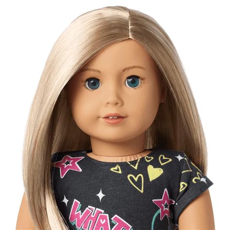 american girl doll blonde|american girl truly me 100.